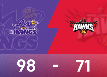 NBL-Spielbericht: Davis hat 17 Punkte und 8 Assists, Sydney Kings schlagen Illawarra Hawks 98-71