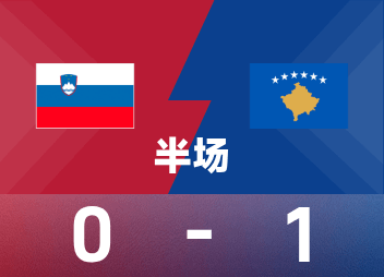 WM vor der Halbzeit: Aslani punktet mit einem Trick, Kosovo 1:0 Slowenien