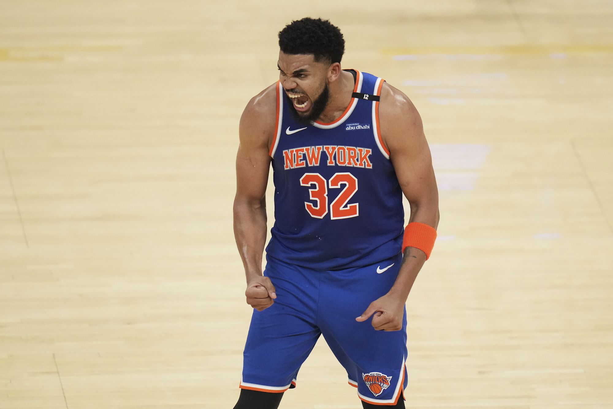 Towns erzielte zur Halbzeit 10 Punkte, 5 Rebounds und 3 Assists und war damit der einzige Knicks-Spieler, der zweistellig punktete.