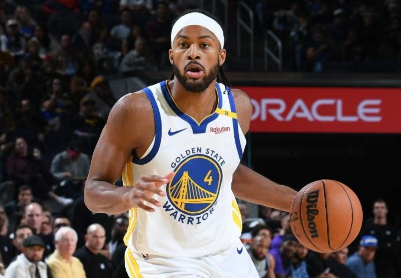 Moody erzielte den 300. Dreier seiner Karriere, den viertwenigsten in der Geschichte der Warriors.