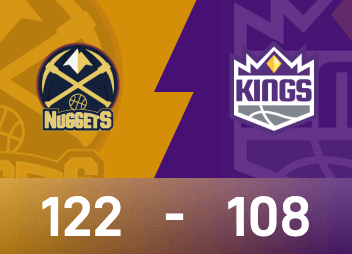 NBA-Spielbericht: Jokic hatte 35 Punkte, 15 Rebounds und 7 Assists, die Nuggets besiegten die Kings mit 122-108