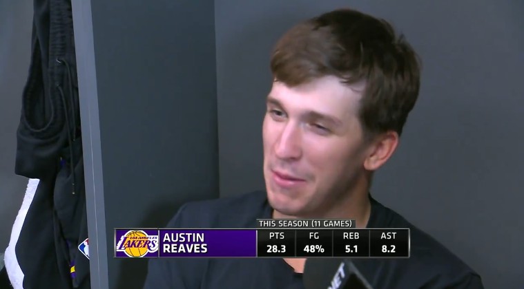 Reeves: Es ist großartig, dass Bronny in der NBA startet und James in Spiele der G League absteigt