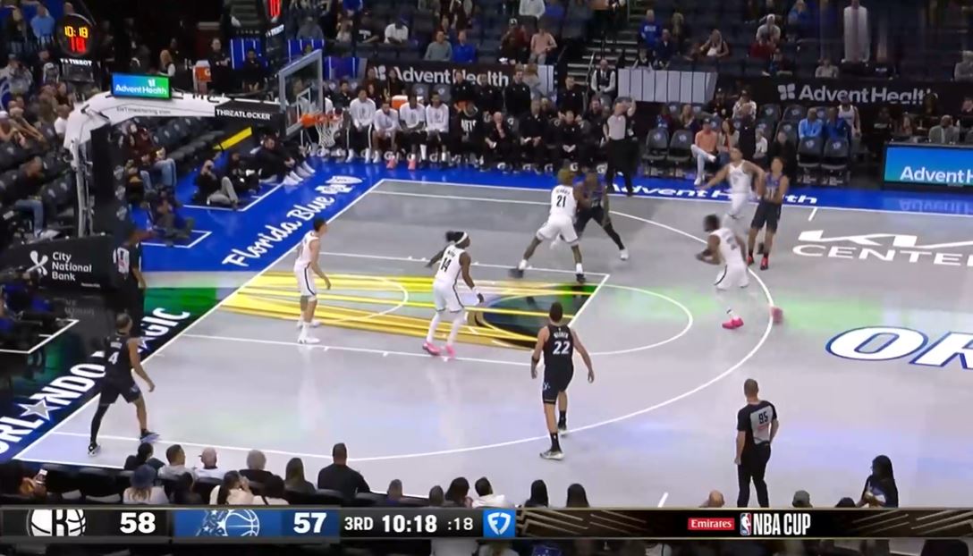 Fehlerkontrolle ist gut! Nets machten 0 Fehler in einem einzigen Viertel und gewannen die Magic, um das Spiel umzukehren