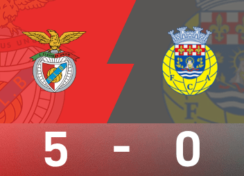 Spielbericht der portugiesischen Super League: Pavlidis Hattrick, Benfica besiegte Aroka mit 5:0