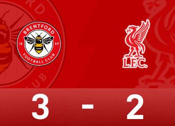 Spielbericht der Premier League: Thiago schießt, Liverpool 2:3 gegen Brentford, 4 Niederlagen in Folge in der Liga