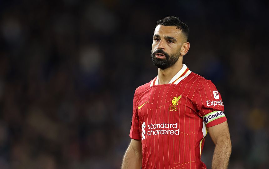 Salah ist der erste Stürmer, der 50 aufeinanderfolgende Premier-League-Spiele für Liverpool startet