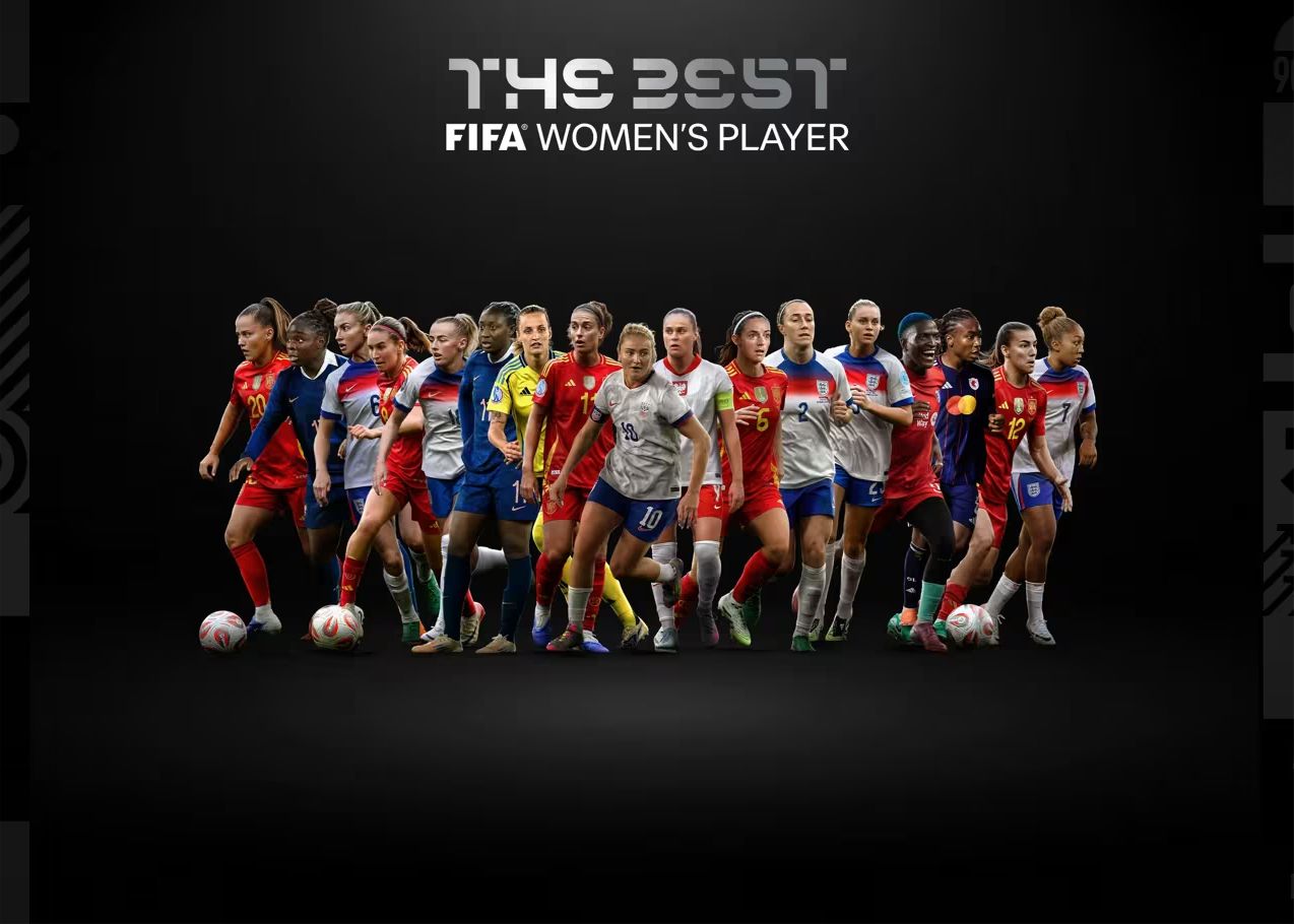 Nominiert für die FIFA-Fußballerin des Jahres: Bonmarty, Lauren James eingeschlossen