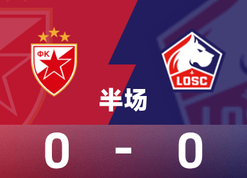 Europa-League-Halbzeit: Der Stillstand ist noch nicht überwunden, Roter Stern Belgrad 0:0 Lille