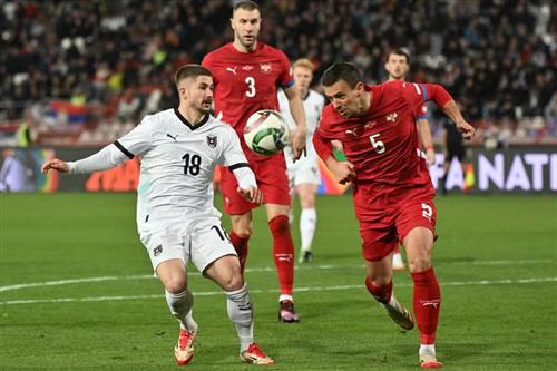 Serbien gegen Österreich