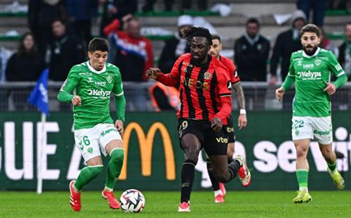 Saint-Etienne gegen OGC Nizza