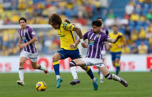 Real Valladolid gegen Las Palmas