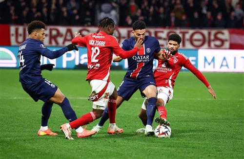 Brest gegen Paris Saint-Germain