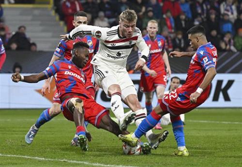 Vitoria Pilsen gegen Manchester United