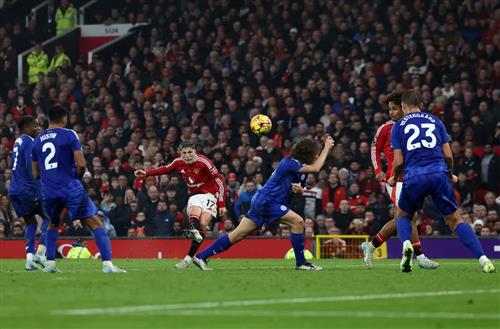 Manchester United gegen Leicester City