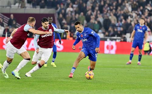 West Ham United gegen Everton