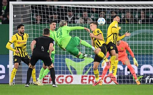 Wolfsburg gegen Borussia Dortmund