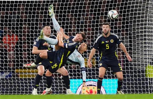 Schottland gegen Portugal