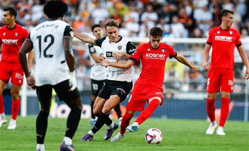 Valencia gegen Osasuna