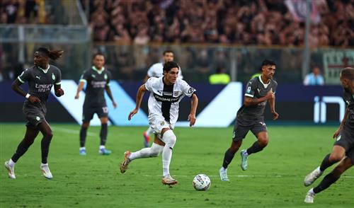 Parma gegen AC Mailand