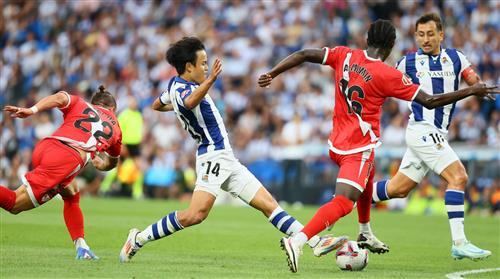 Real Sociedad gegen Rayo Vallecano