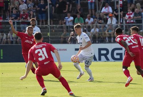 Kickers Würzburg gegen TSG Hoffenheim