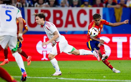 Spanien gegen Italien