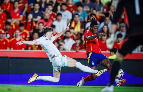 Spanien gegen Nordirland