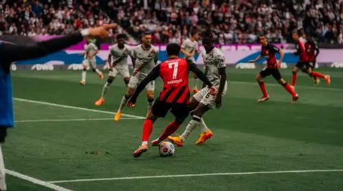 Eintracht Frankfurt gegen Bayer Leverkusen