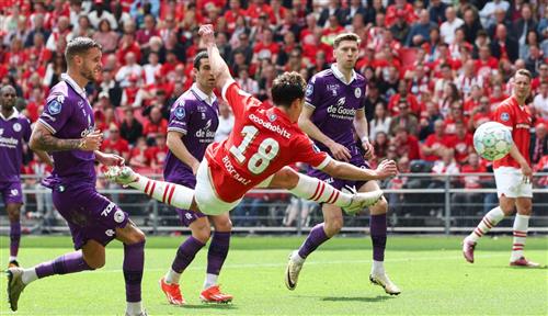PSV Eindhoven gegen Sparta Rotterdam