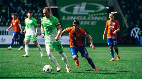 Wolfsburg gegen Darmstadt
