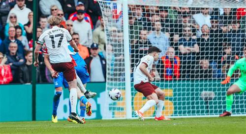 Crystal Palace gegen Manchester City