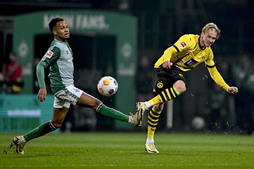 Werder Bremen gegen Borussia Dortmund