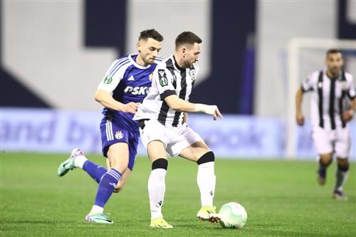 Dinamo Zagreb gegen PAOK Thessaloniki
