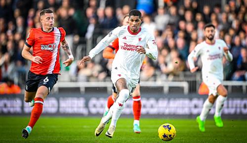 Luton Town gegen Manchester United
