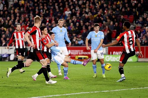 Brentford gegen Manchester City