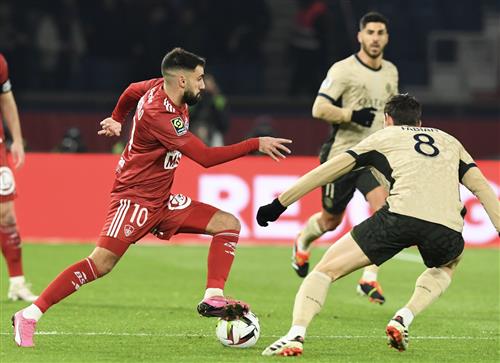 Paris Saint-Germain gegen Stade Brestois