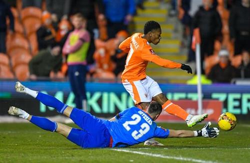Blackpool gegen Nottingham Forest