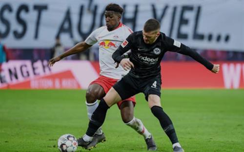 RB Leipzig gegen Eintracht Frankfurt