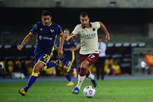 Verona gegen Roma