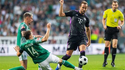 Werder Bremen gegen Bayern München