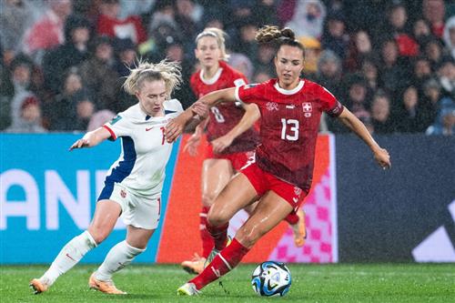 Schweiz Frauen gegen Norwegen Frauen