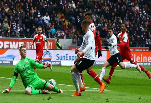 Eintracht Frankfurt gegen Mainz 05