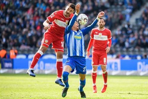 Hertha Berlin gegen Stuttgart