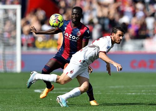 Bologna gegen AC Mailand