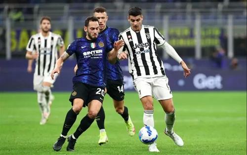 Juventus gegen Inter Mailand