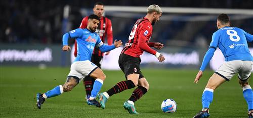 Neapel gegen AC Mailand