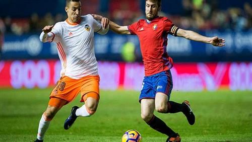 Valencia gegen Osasuna