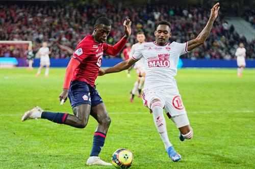 Lille gegen Stade Brestois