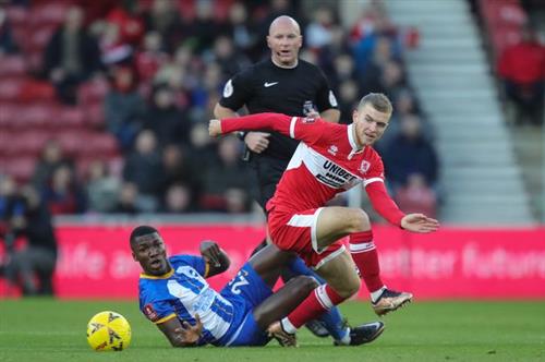 Middlesbrough gegen Brighton
