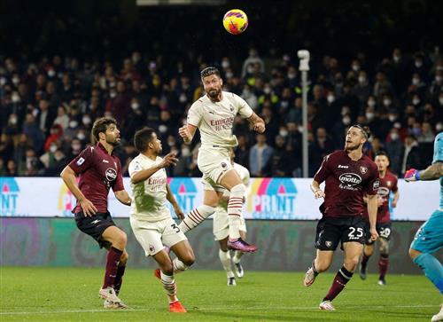 Salernitana gegen AC Mailand